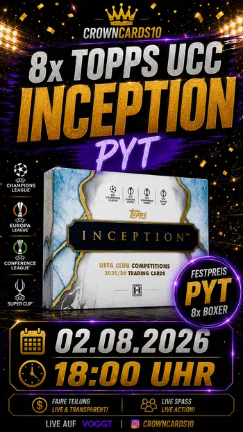 PYT Topps UCC Inception u.v.m