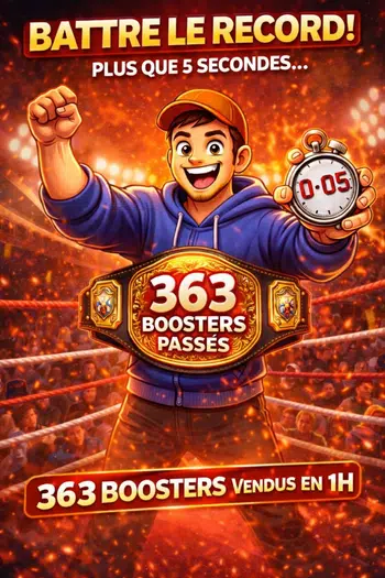 😱⏱️ 1h de boosters, 1 PDD, 5 sec mort subite, 364 a battre⏱️😱