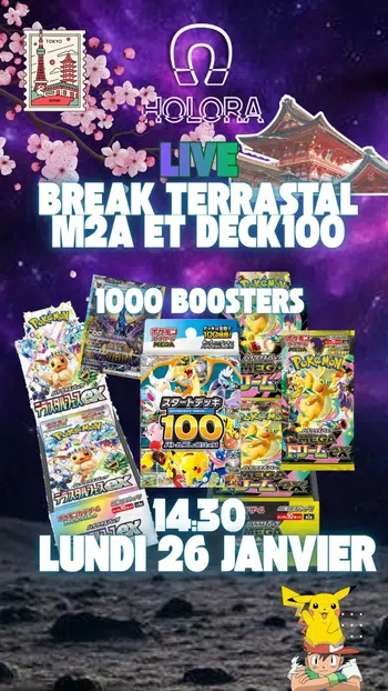 🇯🇵 BREAK DECK 100 / TERRASTAL ET M2A 🇯🇵