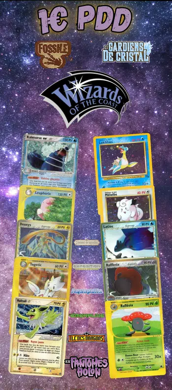 🔥  1€ PDD 100% FR WIZARD / BLOC EX + 2 Art Set SL🔥