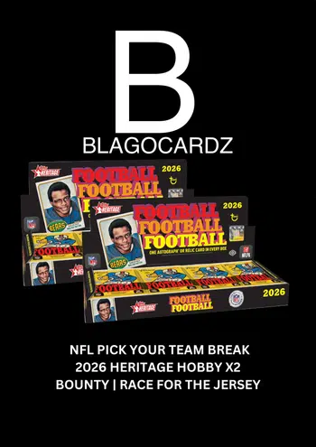 NFL Pick Your Team Break mit Heritage Hobby - SET PREMIERE #430