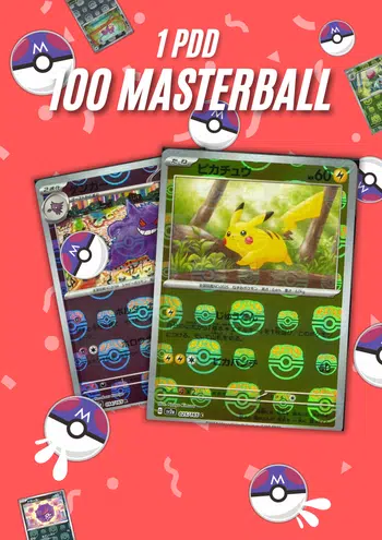 1 PDD 💥 100 MASTERBALL 151 💥 ​