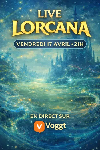 Live Lorcana au booster 🎁Trove en give acheteur