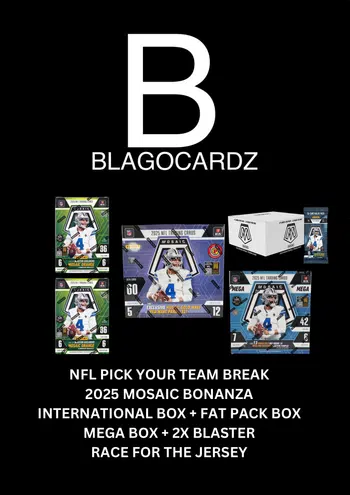 NFL Mosaic Bonanza Pick Your Team #323