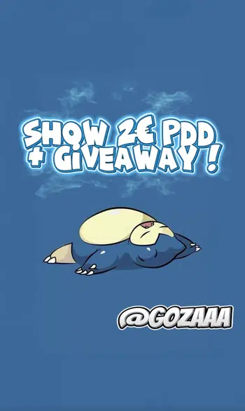 Show 2€ PDD + Giveaway 🔥🎁
