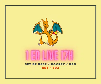 1ER LIVE FR : SET DE BASE / ROCKET ED 1 ED2 HOLO TOUT DOIT PARTIR ! TOUT EST LISTE !!
