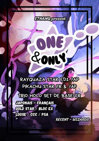 ☔️ ONE & ONLY 🖤 - LIVE SHOW PREMIÈRE CARTES D’EXCEPTIONS 🇯🇵🇫🇷