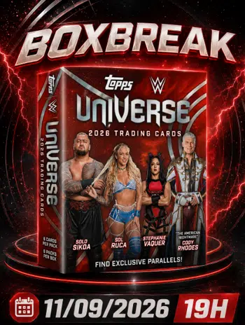 ⭐ BOXBREAK NEW TOPPS UNIVERSE WWE 2026 ⭐