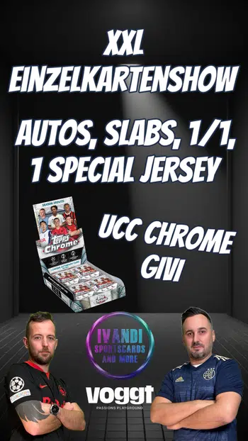 XXL Einzelkartenshow, UCC Chrome als Givi