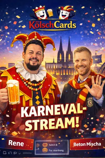🎉Helau! Karneval Stream w/ KölschCards!🎉