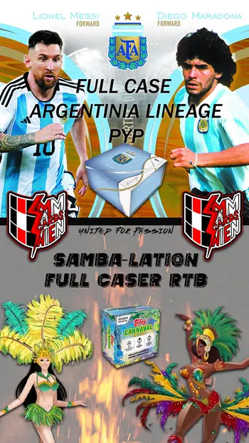 🔥€500 GIVEAWAYS!!🔥Topps Argentina Lineage PYP Case Break🔥Topps Carneval 22/23 RTB Case Break🔥