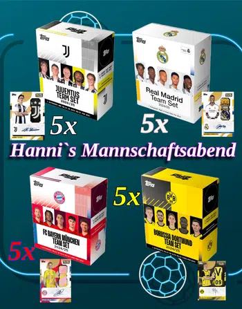 Hanni's Mannschaftsabend 🔥 Wer gewinnt das Duell? 👀