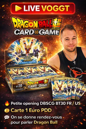 LIVE VOGGT DBSCG BT30 – OPENING, BREAK & CARTES À 1€ 🇺🇸🇲🇫