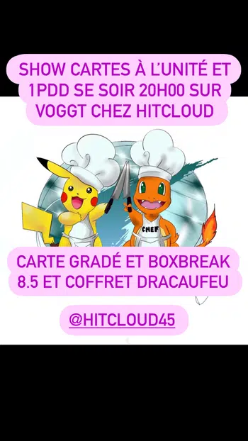 Show cartes à l’unité 1pdd et à la demande