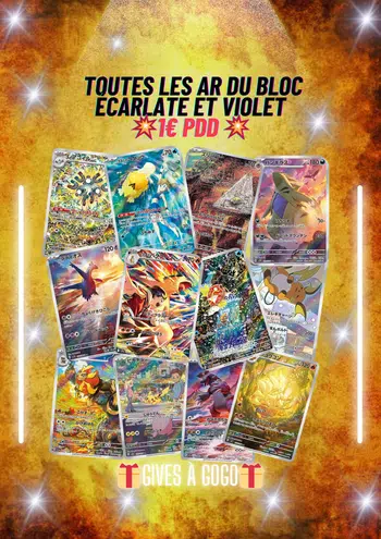 💎🚨À ne pas louper 😱 MASTER SET DES AR DU BLOC EV à 1€ PDD🇯🇵💎