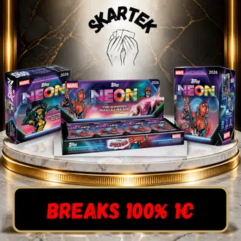 🕷️ MARVEL TOPPS NEON 2026 🕸️ 1€ 💎 1/1 HUNT 🔥