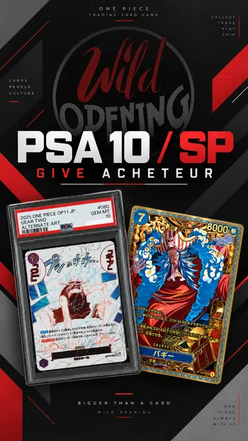 🏴☠️ PSA 10 / SP Give Acheteur🏴☠️ Wildo's SHOW 🏴☠️