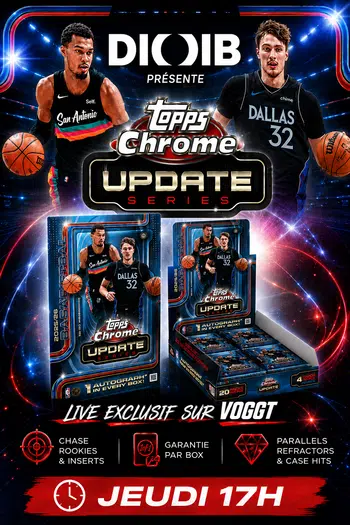 RELEASE UPDATE TOPPS CHROME NBA 25/26