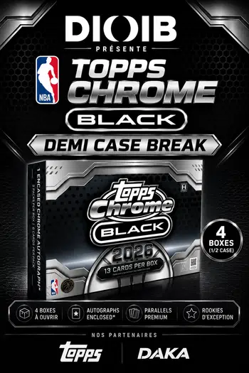 TOPPS CHROME BLACK NBA