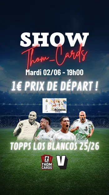 ⚽ 1€ PDD // Topps Los Blancos RM 25/26 ! 💥