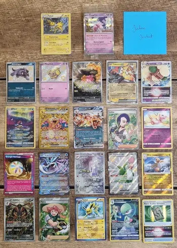 Cartes Pokémon à l'unité