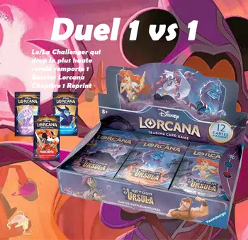 ✨🧙♂️✨ Lorcana Chapître 4 - 6 Displays à craquer - DUEL 1 V 1 - + Préco Chapitre 5 ET Reprint Chapitre 1 ✨🧙♂️✨ Give Acheteur pour la meilleure enchère du live : 1 Trove Pack - Give meilleur acheteur du live et Give abo - On redécouvre ensemble les magnifiques produits de ce nouveau chapitre! ✨🧙♂️✨