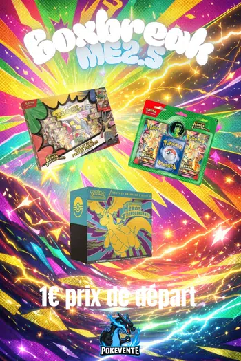 Mega Show Boxbreak 100% FR 1€ PDD !!!! 🤯😱🔥🔥