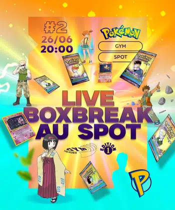 Boxbreak AU SPOT Booster LOURD Gym heroes édition 1 Sorti de Display en LIVE 🚀🔥😍💫🤯