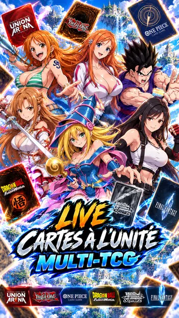 🔥MEGA STOCK🔥Carte à l'unité Multi-TCG
