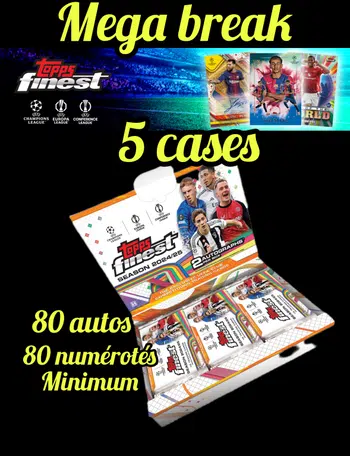 💥Grosse sortie💥 NOUVEAUTE Topps finest soccer  2024/25