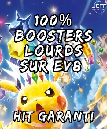 The 2 last EV8 boosters 100% hits !!!!!!!!!!!!! + battles ETB EV8