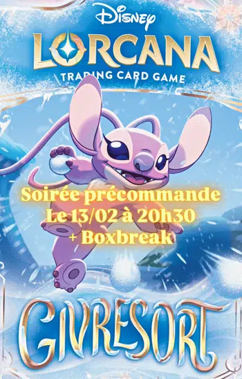 ❄️☃️Précommande Lorcana Set 11 ☃️❄️