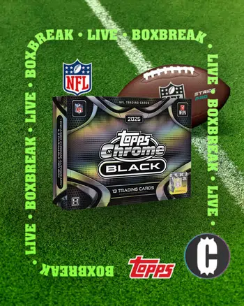 TOPPS FOOTBALL CHROME BLACK BOXBREAK + MULTISPORT