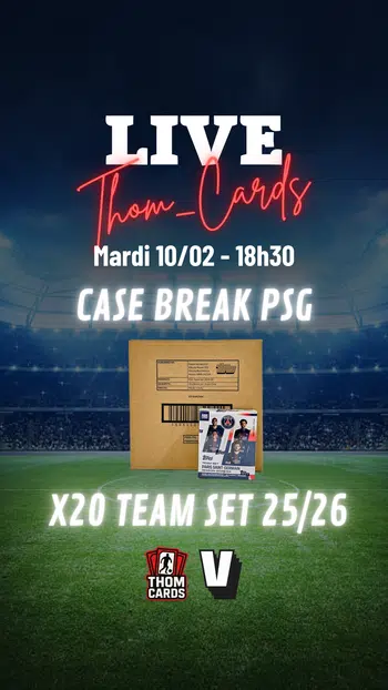 ⚽ CASE BREAK - 20 x Topps PSG Team Set 2025/26 ! 💥