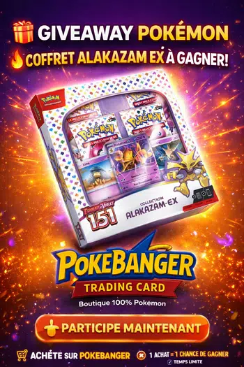 Banger ce soir ! Display ME2 et 8.5 ! Alakazam en give 🎁