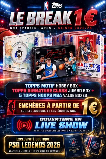 GROS SHOW NBA MOTIF ET JUMBO SIGNATURE CLASS 1€ DE PDD