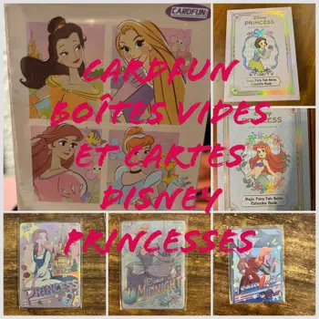 Pause dej: live de 45mn boites vides et cartes carfun Princesses