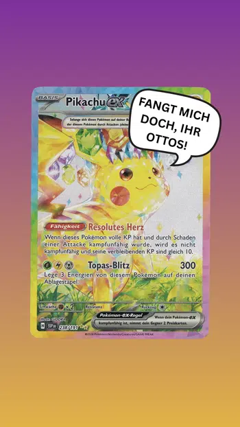 Jagd auf PIKA! Case-Break "Stürmische Funken" DE