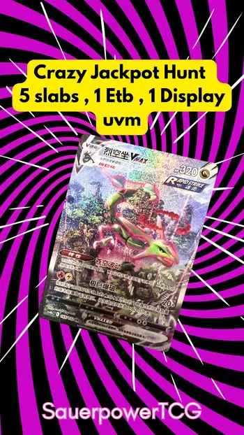 🔥Crazy Jackpot Hunt um 5 Slabs , 1 ETB , 1 Display uvm.