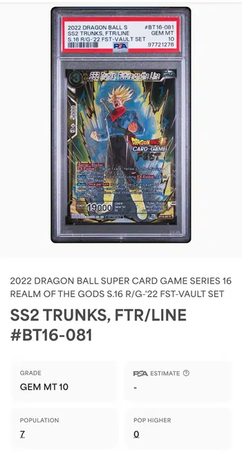 FULL PSA DARGON BALLZ