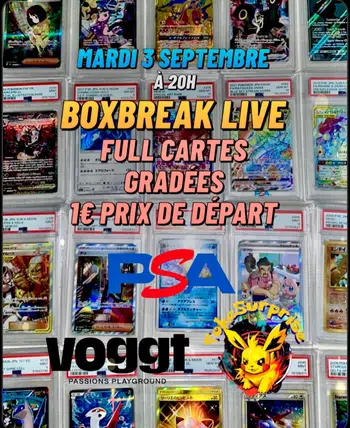 🚨 Spécial Cartes Gradées 1€ PDD FR 🇫🇷 & JP 🇯🇵