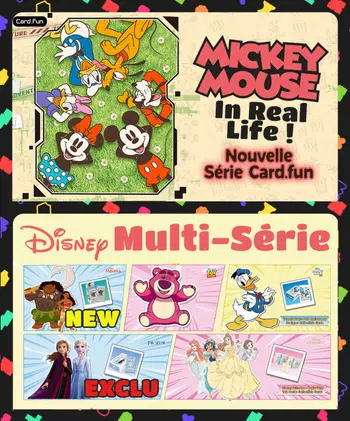 LIVE MULTI SERIE DISNEY ! Booster & Display