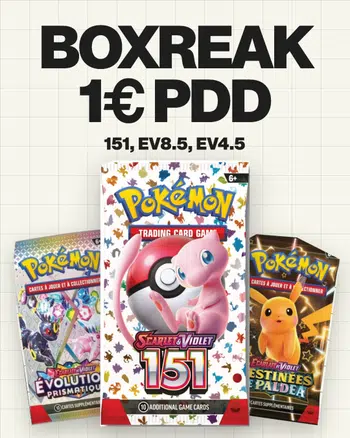 1€ PDD Boxbreak : 151, EV8.5, EV4.5 🔥