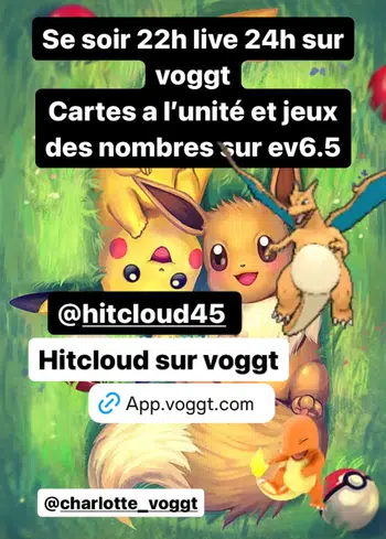 Live 24h cartes à l’unité et jeu des nombres sur ev 6.5