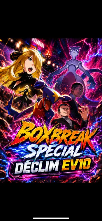 1€ PDD MÉGA BOXBREAK CASE DISPLAY EV10 🔥