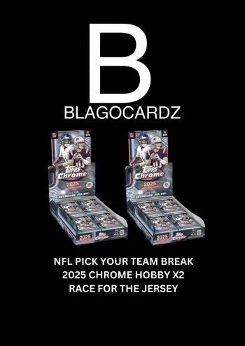 NFL Chrome Hobby Box Break