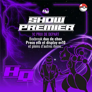 Preco EV10 + SHOW scellé + BOXBREAK duo de choc