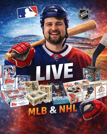 ⚾️ LE PREMIER LIVE BASEBALL ET HOCKEY !! VIENS DÉNICHER DES CARTES MLB ET NHL À PETITS PRIX 🏒