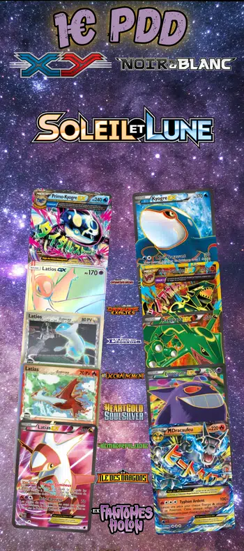 1€ PDD ! BANGER BLOC EX / NOIR&BLANC / XY / S&L