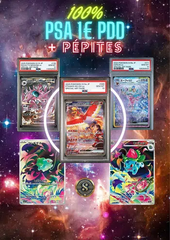 🚨💎100% PÉPITES 1€ PDD/ALTERNATIVES🔥PSA10🔥SECRÈTES et bien d'autres🚨💎
